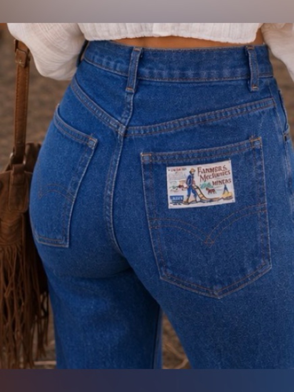 RARE! VNTG. 70’s Levi’s Plowboy Jeans - MINT High Rise - Size 26x31 USA
